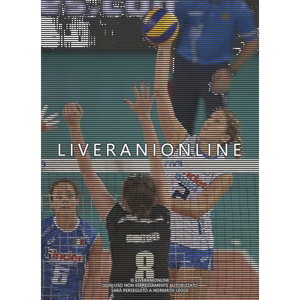 Cristina Barcellini VOLLEY ITALIA-KAZAKISTAN. Oggi 03 agosto 2013 a Montichiari Ph Fotolive Richard Morgano AG ALDO LIVERANI SAS