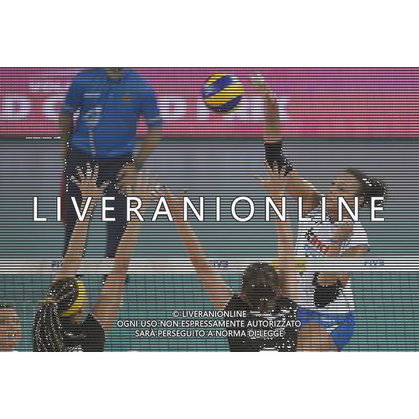 Valentina Diouf VOLLEY ITALIA-KAZAKISTAN. Oggi 03 agosto 2013 a Montichiari Ph Fotolive Richard Morgano AG ALDO LIVERANI SAS