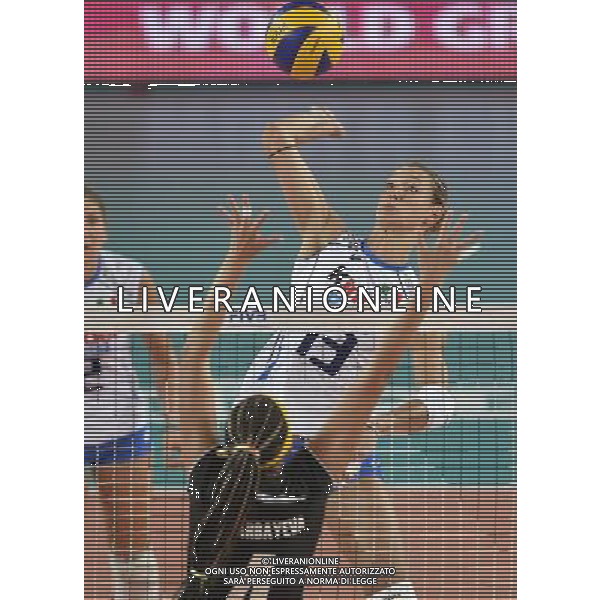 Valentina Arrighetti VOLLEY ITALIA-KAZAKISTAN. Oggi 03 agosto 2013 a Montichiari Ph Fotolive Richard Morgano AG ALDO LIVERANI SAS