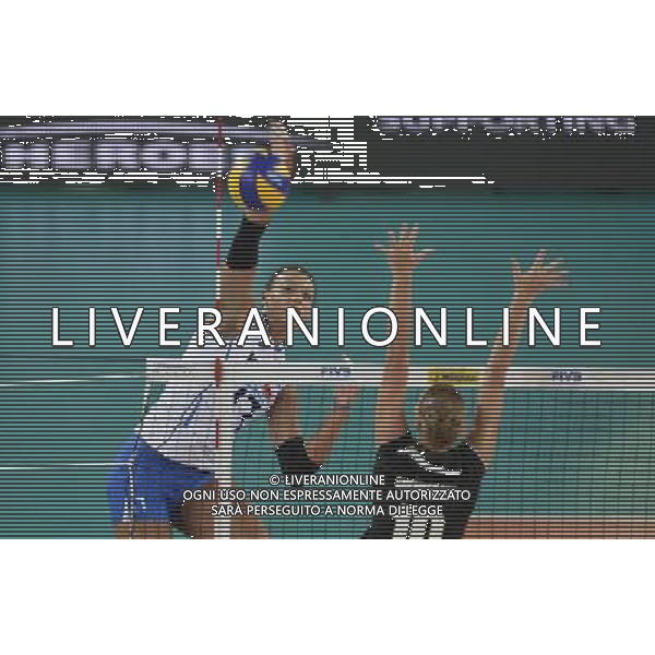 Valentina Diouf VOLLEY ITALIA-KAZAKISTAN. Oggi 03 agosto 2013 a Montichiari Ph Fotolive Richard Morgano AG ALDO LIVERANI SAS