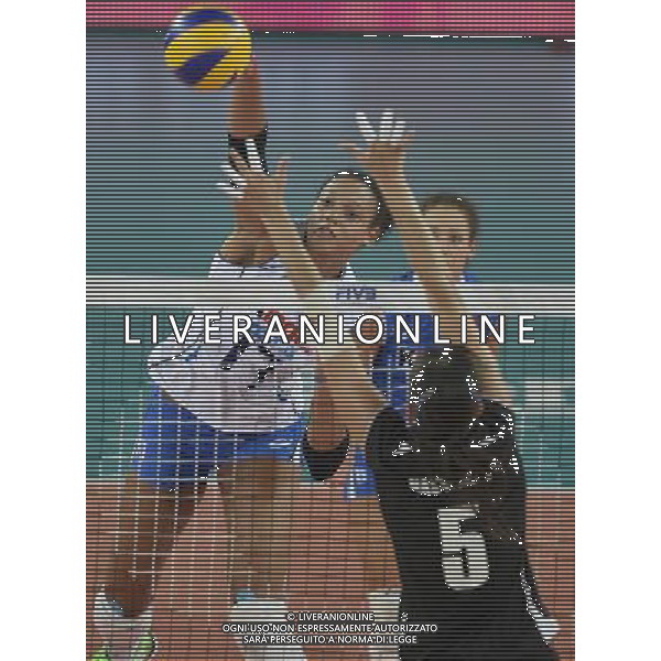 Valentina Diouf VOLLEY ITALIA-KAZAKISTAN. Oggi 03 agosto 2013 a Montichiari Ph Fotolive Richard Morgano AG ALDO LIVERANI SAS