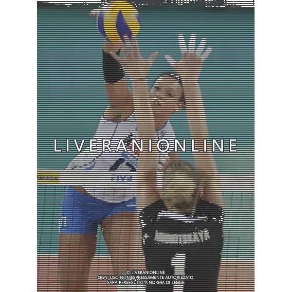 Valentina Diouf VOLLEY ITALIA-KAZAKISTAN. Oggi 03 agosto 2013 a Montichiari Ph Fotolive Richard Morgano AG ALDO LIVERANI SAS