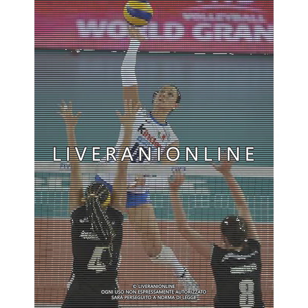 Carolina Costagrande VOLLEY ITALIA-KAZAKISTAN. Oggi 03 agosto 2013 a Montichiari Ph Fotolive Richard Morgano AG ALDO LIVERANI SAS