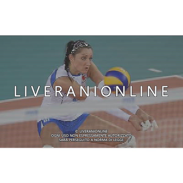 Carolina Costagrande VOLLEY ITALIA-KAZAKISTAN. Oggi 03 agosto 2013 a Montichiari Ph Fotolive Richard Morgano AG ALDO LIVERANI SAS