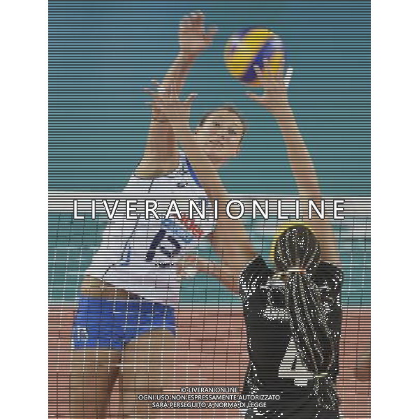 Valentina Arrighetti VOLLEY ITALIA-KAZAKISTAN. Oggi 03 agosto 2013 a Montichiari Ph Fotolive Richard Morgano AG ALDO LIVERANI SAS