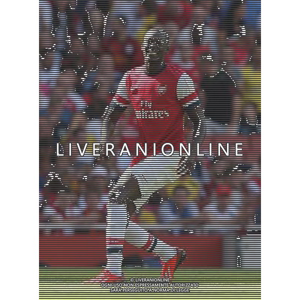 Arsenal\'s Yaya Sanogo (Photo by Kieran Galvin/CameraSport) Football - The Emirates Cup - Arsenal v Galatasaray - Sunday 4th August 2013 - The Emirates Stadium - London Œ© CameraSport - 43 Linden Ave. Countesthorpe. Leicester. England. LE8 5PG - Tel: +44 (0) 116 277 4147 - admin@camerasport.com - www.camerasport.com AG ALDO LIVERANI SAS ONLY ITALY