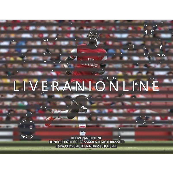 Arsenal\'s Yaya Sanogo (Photo by Kieran Galvin/CameraSport) Football - The Emirates Cup - Arsenal v Galatasaray - Sunday 4th August 2013 - The Emirates Stadium - London å© CameraSport - 43 Linden Ave. Countesthorpe. Leicester. England. LE8 5PG - Tel: +44 (0) 116 277 4147 - admin@camerasport.com - www.camerasport.com AG ALDO LIVERANI SAS ONLY ITALY