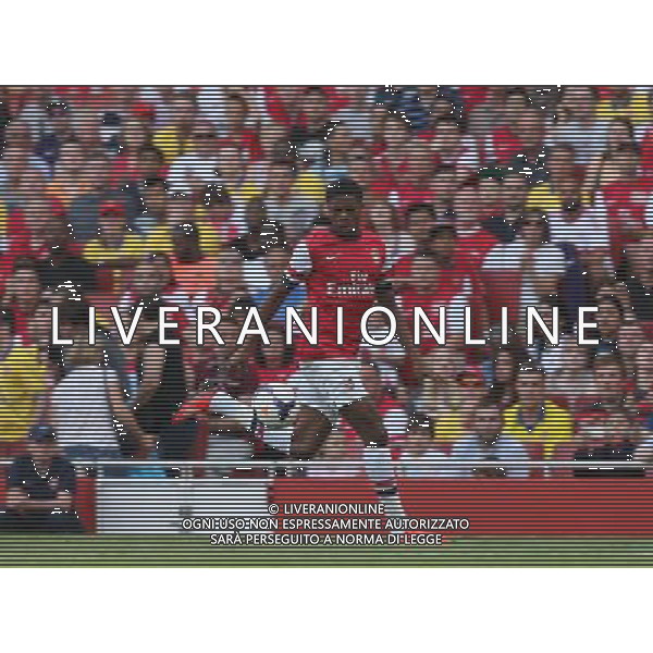 Chuba Akpom of Arsenal (Photo by Kieran Galvin/CameraSport) Football - The Emirates Cup - Arsenal v Galatasaray - Sunday 4th August 2013 - The Emirates Stadium - London å© CameraSport - 43 Linden Ave. Countesthorpe. Leicester. England. LE8 5PG - Tel: +44 (0) 116 277 4147 - admin@camerasport.com - www.camerasport.com AG ALDO LIVERANI SAS ONLY ITALY