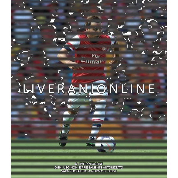 Santi Cazorla Arsenal 2013/14 Arsenal V Galatasaray (1-2) 04/08/13 Emirates Cup 2013 Photo: Robin Parker Fotosports International ©PHOTOSHOT/AGENZIA ALDO LIVERANI SAS - ITALY ONLY - EDITORIAL USE ONLY ©photoshot/AGENZIA ALDO LIVERANI SAS - ITALY ONLY - EDITORIAL USE ONLY