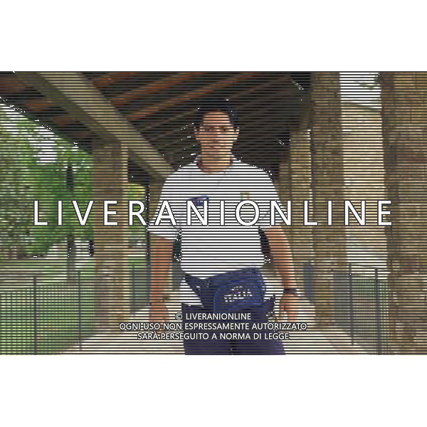 Coverciano allenamento nazionale italia 12/10/2004 nella foto mauro esposito foto gianni nucci/agenzia aldo liverani