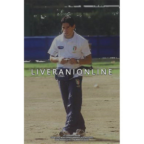 Coverciano allenamento nazionale italia 12/10/2004 nella foto mauro esposito foto gianni nucci/agenzia aldo liverani