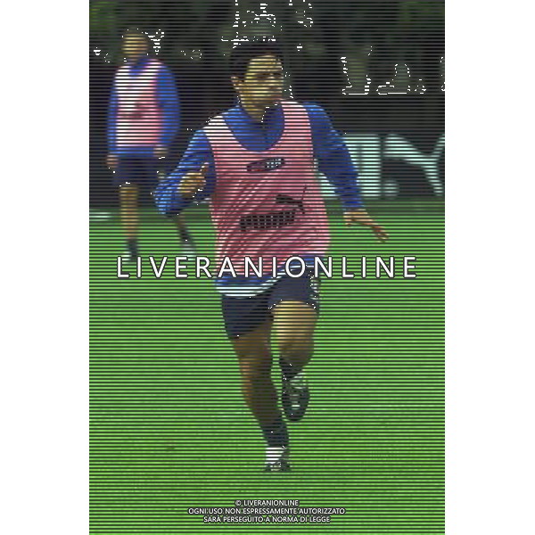 Coverciano allenamento nazionale italia 12/10/2004 nella foto mauro esposito foto gianni nucci/agenzia aldo liverani