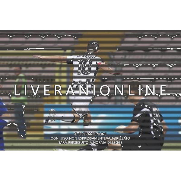 TRIESTE 8/8/2013 PRELIMINARI EUROPA LEAGUE UDINESE vs SIROKI BRIJEG NELLA FOTO L\' ESULTANZA DI DI NATALE FOTO PAOLA GARBUIO/AG ALDO LIVERANI S.A.S.