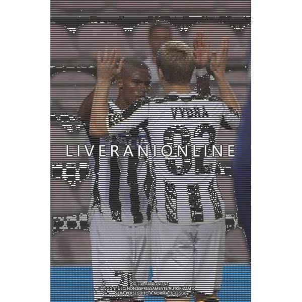 TRIESTE 8/8/2013 PRELIMINARI EUROPA LEAGUE UDINESE vs SIROKI BRIJEG NELLA FOTO ESULTANZA VYDRA FOTO PAOLA GARBUIO/AG ALDO LIVERANI S.A.S.