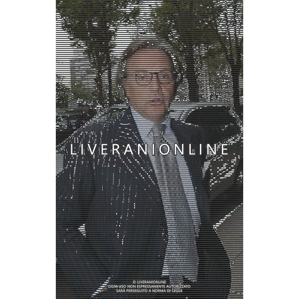 Hotel Gallia Milano 12/10/2004 Riunione dei Presidenti dei Club di serie A e B nella foto Diego Della Valle foto emilio andreoli/agenzia aldo liverani