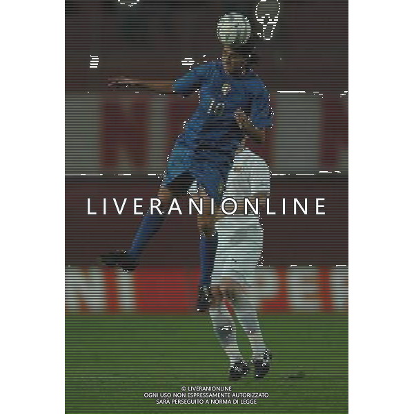 Mantova 12/10/2004 Italia-Bielorussia Under 21 Qualificazioni europei nella foto AQUILANI agenzia aldo liverani