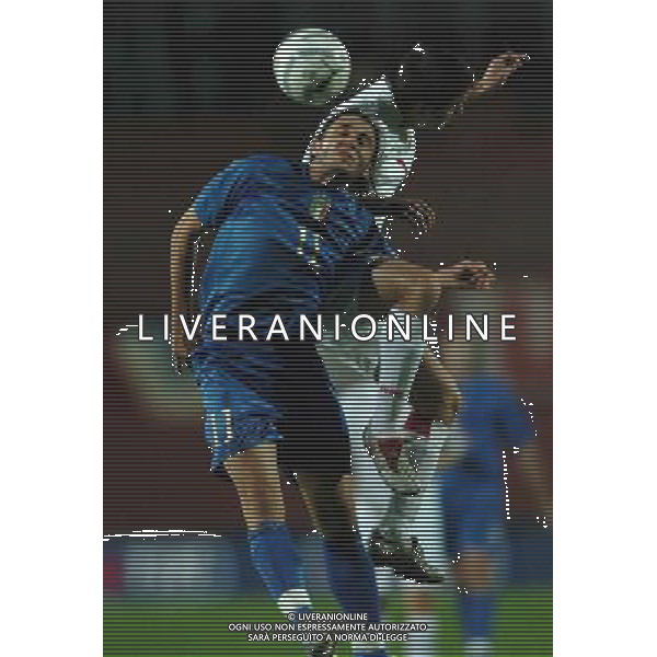Mantova 12/10/2004 Italia-Bielorussia Under 21 Qualificazioni europei nella foto PAZZINI agenzia aldo liverani