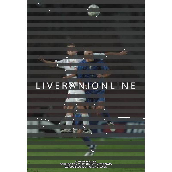 Mantova 12/10/2004 Italia-Bielorussia Under 21 Qualificazioni europei nella foto ROSINA agenzia aldo liverani