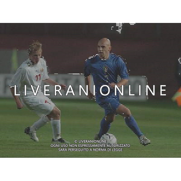 Mantova 12/10/2004 Italia-Bielorussia Under 21 Qualificazioni europei nella foto ROSINA agenzia aldo liverani