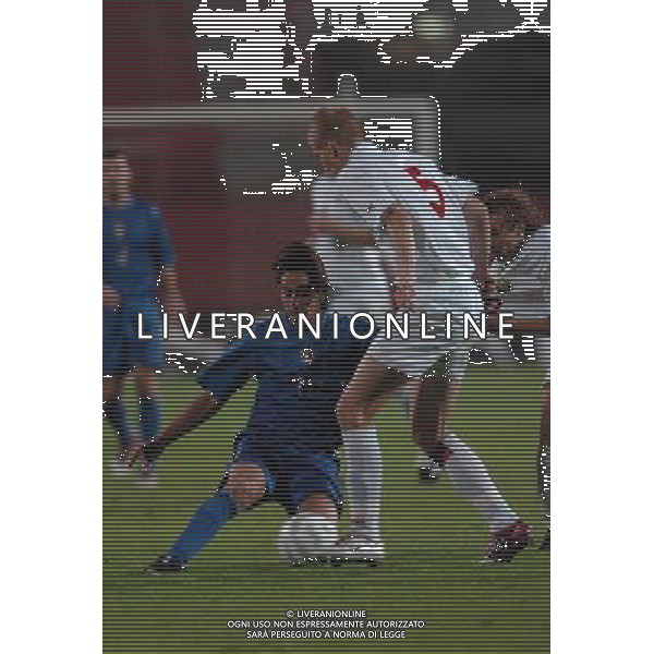 Mantova 12/10/2004 Italia-Bielorussia Under 21 Qualificazioni europei nella foto aquilani foto marco luzzani/agenzia aldo liverani