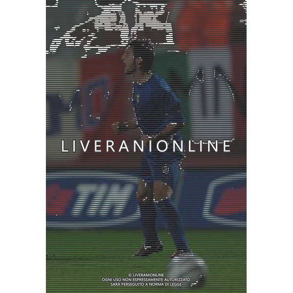 Mantova 12/10/2004 Italia-Bielorussia Under 21 Qualificazioni europei nella foto esultanza dopo il gol di bianchi foto marco luzzani/agenzia aldo liverani