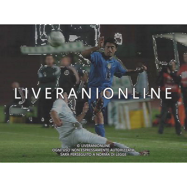 Mantova 12/10/2004 Italia-Bielorussia Under 21 Qualificazioni europei nella foto dalla mano agenzia aldo liverani