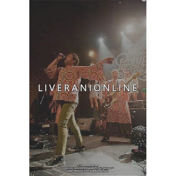 Polyphonic Spree, fronted by Tim DeLaughter, perform at their album launch event at Village Undergrond, London, on Tuesday 6 August. AG ALDO LIVERANI SAS ONLY ITALY