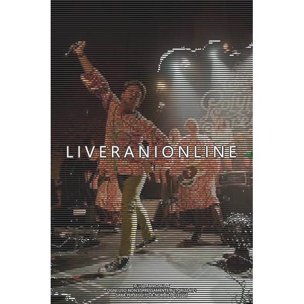 Polyphonic Spree, fronted by Tim DeLaughter, perform at their album launch event at Village Undergrond, London, on Tuesday 6 August. AG ALDO LIVERANI SAS ONLY ITALY