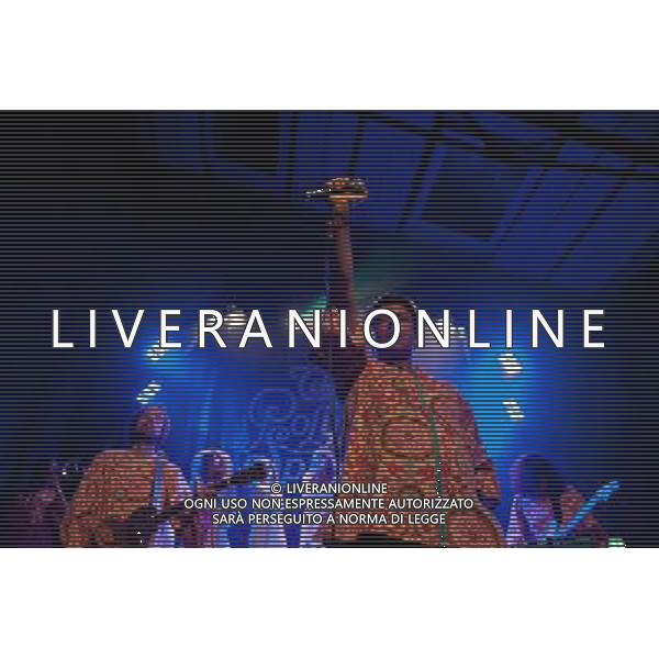 Polyphonic Spree, fronted by Tim DeLaughter, perform at their album launch event at Village Undergrond, London, on Tuesday 6 August. AG ALDO LIVERANI SAS ONLY ITALY