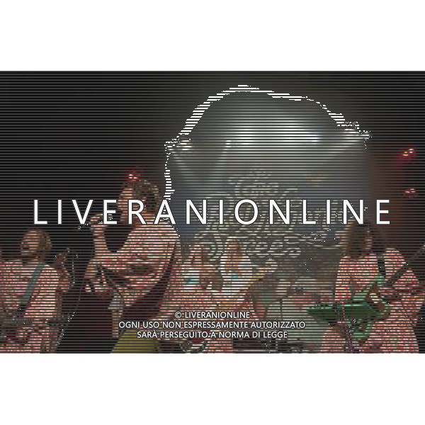 Polyphonic Spree, fronted by Tim DeLaughter, perform at their album launch event at Village Undergrond, London, on Tuesday 6 August. AG ALDO LIVERANI SAS ONLY ITALY