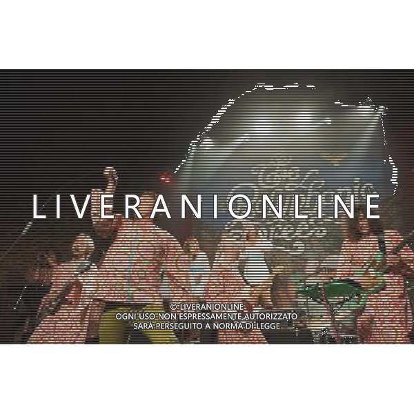 Polyphonic Spree, fronted by Tim DeLaughter, perform at their album launch event at Village Undergrond, London, on Tuesday 6 August. AG ALDO LIVERANI SAS ONLY ITALY