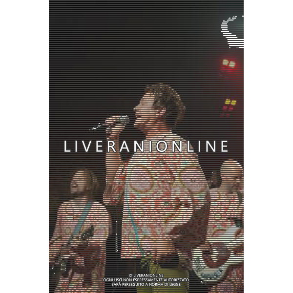 Polyphonic Spree, fronted by Tim DeLaughter, perform at their album launch event at Village Undergrond, London, on Tuesday 6 August. AG ALDO LIVERANI SAS ONLY ITALY