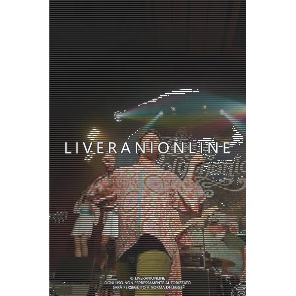 Polyphonic Spree, fronted by Tim DeLaughter, perform at their album launch event at Village Undergrond, London, on Tuesday 6 August. AG ALDO LIVERANI SAS ONLY ITALY