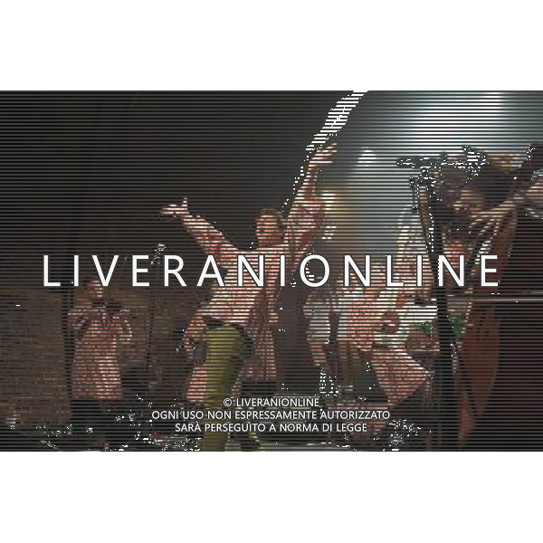 Polyphonic Spree, fronted by Tim DeLaughter, perform at their album launch event at Village Undergrond, London, on Tuesday 6 August. AG ALDO LIVERANI SAS ONLY ITALY