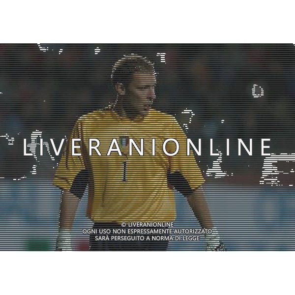 MANTOVA 12/10/04 QUALIFICAZIONI EUROPEI U21 ITALIA-BIELORUSSIA NELLA FOTO AGLIARDI FEDERICO PH GIGI ARCAINI/AG.ALDO LIVERANI