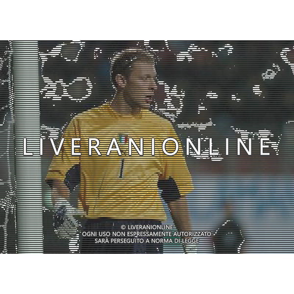 MANTOVA 12/10/04 QUALIFICAZIONI EUROPEI U21 ITALIA-BIELORUSSIA NELLA FOTO AGLIARDI FEDERICO PH GIGI ARCAINI/AG.ALDO LIVERANI