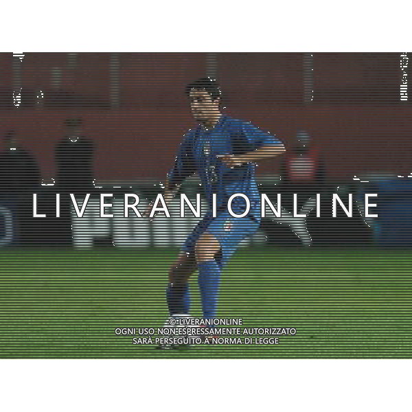 MANTOVA 12/10/04 QUALIFICAZIONI EUROPEI U21 ITALIA-BIELORUSSIA NELLA FOTO DALLAMANO SIMONE PH GIGI ARCAINI/AG.ALDO LIVERANI