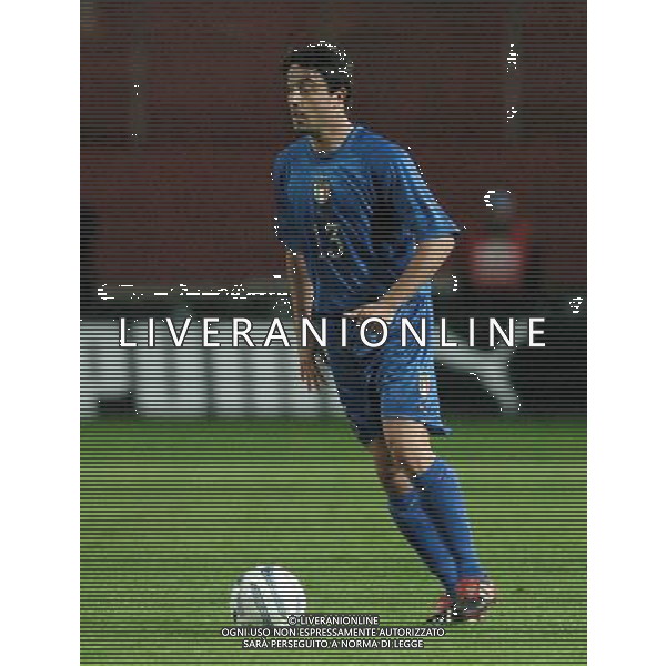 MANTOVA 12/10/04 QUALIFICAZIONI EUROPEI U21 ITALIA-BIELORUSSIA NELLA FOTO DALLAMANO SIMONE PH GIGI ARCAINI/AG.ALDO LIVERANI