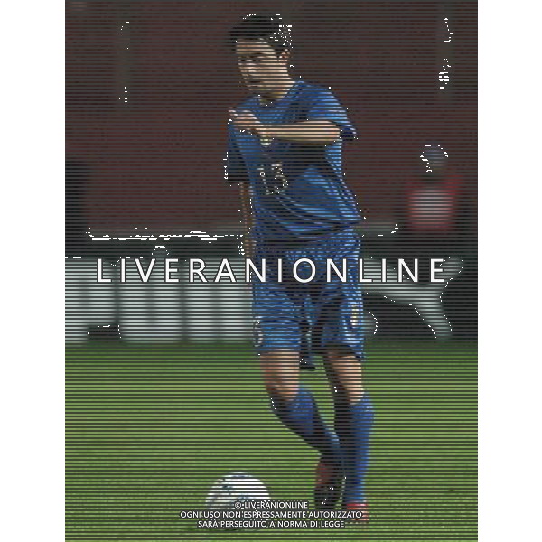 MANTOVA 12/10/04 QUALIFICAZIONI EUROPEI U21 ITALIA-BIELORUSSIA NELLA FOTO DALLAMANO SIMONE PH GIGI ARCAINI/AG.ALDO LIVERANI
