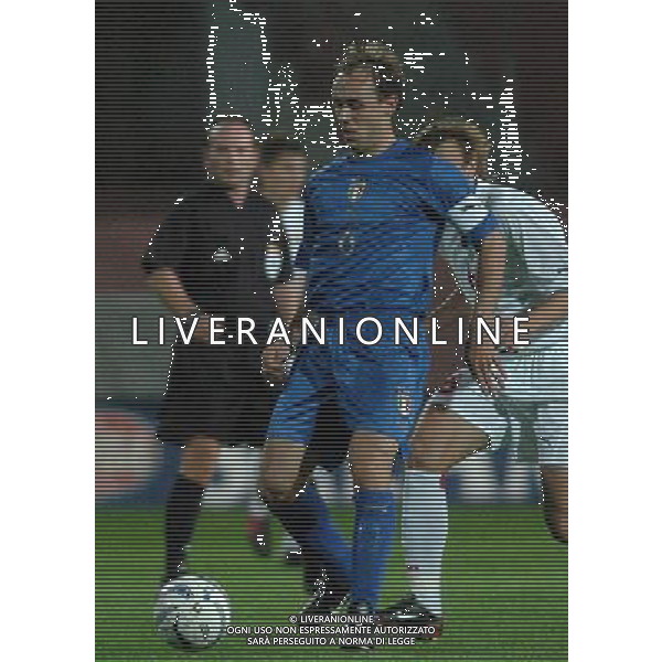 MANTOVA 12/10/04 QUALIFICAZIONI EUROPEI U21 ITALIA-BIELORUSSIA NELLA FOTO DONADEL MARCO PH GIGI ARCAINI/AG.ALDO LIVERANI