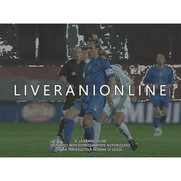 MANTOVA 12/10/04 QUALIFICAZIONI EUROPEI U21 ITALIA-BIELORUSSIA NELLA FOTO DONADEL MARCO PH GIGI ARCAINI/AG.ALDO LIVERANI