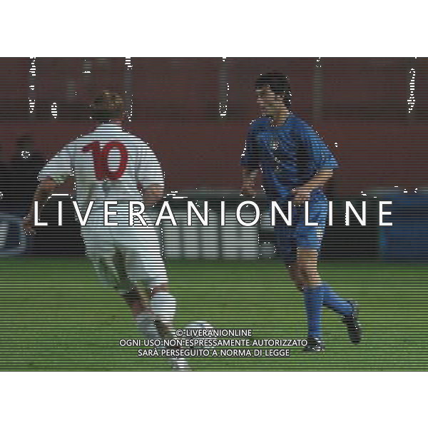 MANTOVA 12/10/04 QUALIFICAZIONI EUROPEI U21 ITALIA-BIELORUSSIA NELLA FOTO MANTOVANI ANDREA PH GIGI ARCAINI/AG.ALDO LIVERANI