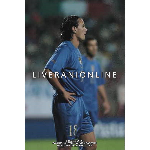 MANTOVA 12/10/04 QUALIFICAZIONI EUROPEI U21 ITALIA-BIELORUSSIA NELLA FOTO PEPE SIMONE PH GIGI ARCAINI/AG.ALDO LIVERANI