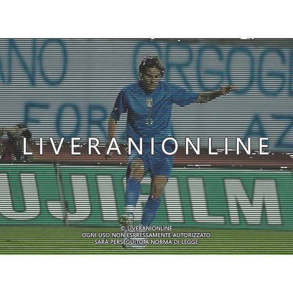 MANTOVA 12/10/04 QUALIFICAZIONI EUROPEI U21 ITALIA-BIELORUSSIA NELLA FOTO POTENZA ALESSANDRO PH GIGI ARCAINI/AG.ALDO LIVERANI