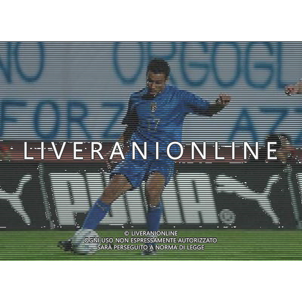 MANTOVA 12/10/04 QUALIFICAZIONI EUROPEI U21 ITALIA-BIELORUSSIA NELLA FOTO QUAGLIARELLA FABIO PH GIGI ARCAINI/AG.ALDO LIVERANI