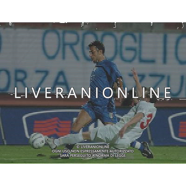 MANTOVA 12/10/04 QUALIFICAZIONI EUROPEI U21 ITALIA-BIELORUSSIA NELLA FOTO QUAGLIARELLA FABIO PH GIGI ARCAINI/AG.ALDO LIVERANI