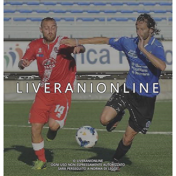 NOVARA 11/8/2013 STADIO \'SILVIO PIOLA\' TIM CUP SECONDO TURNO NOVARA vs GROSSETO NELLA FOTO JURI MARINELLI FOTO ROMANO/AG ALDO LIVERANI S.A.S.
