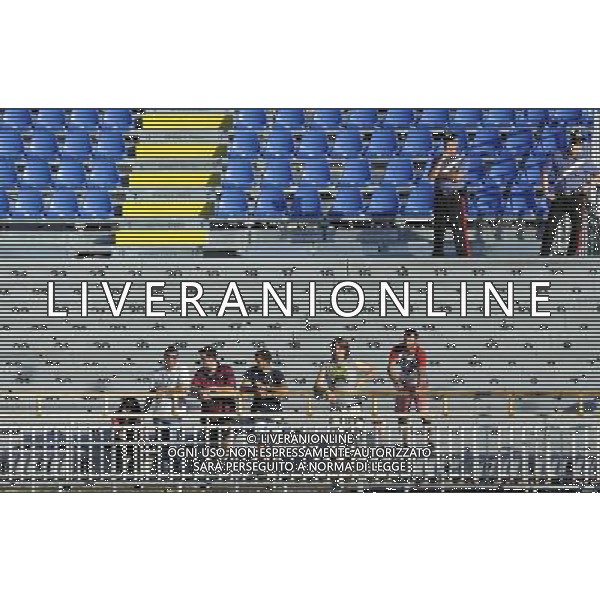 NOVARA 11/8/2013 STADIO \'SILVIO PIOLA\' TIM CUP SECONDO TURNO NOVARA vs GROSSETO NELLA FOTO I TIFOSI DEL GROSSETO FOTO ROMANO/AG ALDO LIVERANI S.A.S.
