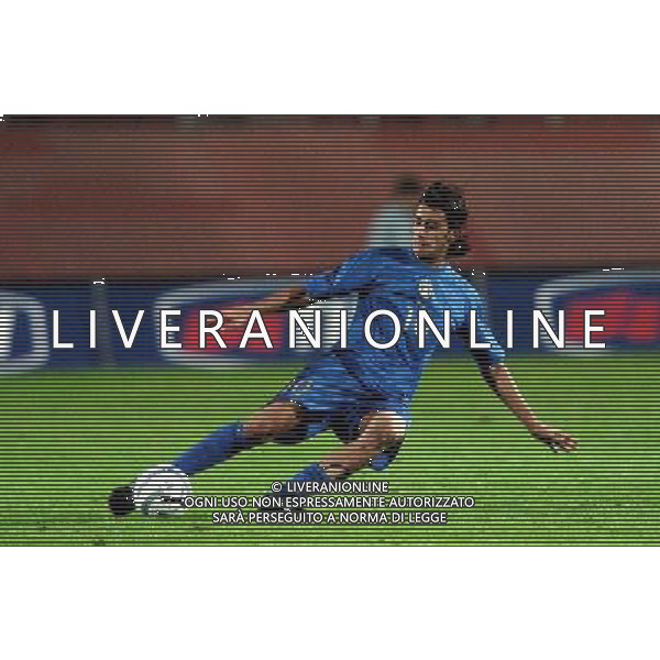 MANTOVA 12/10/04 QUALIFICAZIONI EUROPEI U21 ITALIA-BIELORUSSIA NELLA FOTO AQUILANI ALBERTO PH MARCO LUZZANI/AG. ALDO LIVERANI