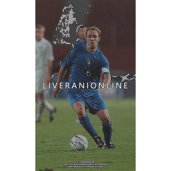 MANTOVA 12/10/04 QUALIFICAZIONI EUROPEI U21 ITALIA-BIELORUSSIA NELLA FOTO DONALDEL MARCO PH MARCO LUZZANI/AG. ALDO LIVERANI